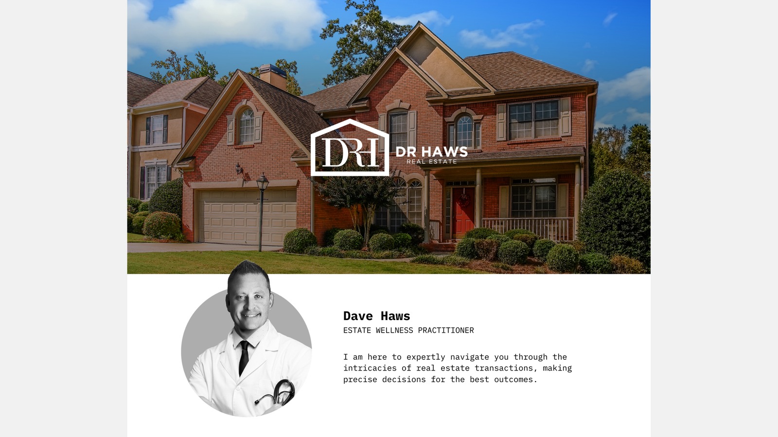 Dr. Haws Estate Wellness Practitioner brand proof